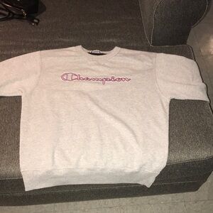 Grey champion sweater